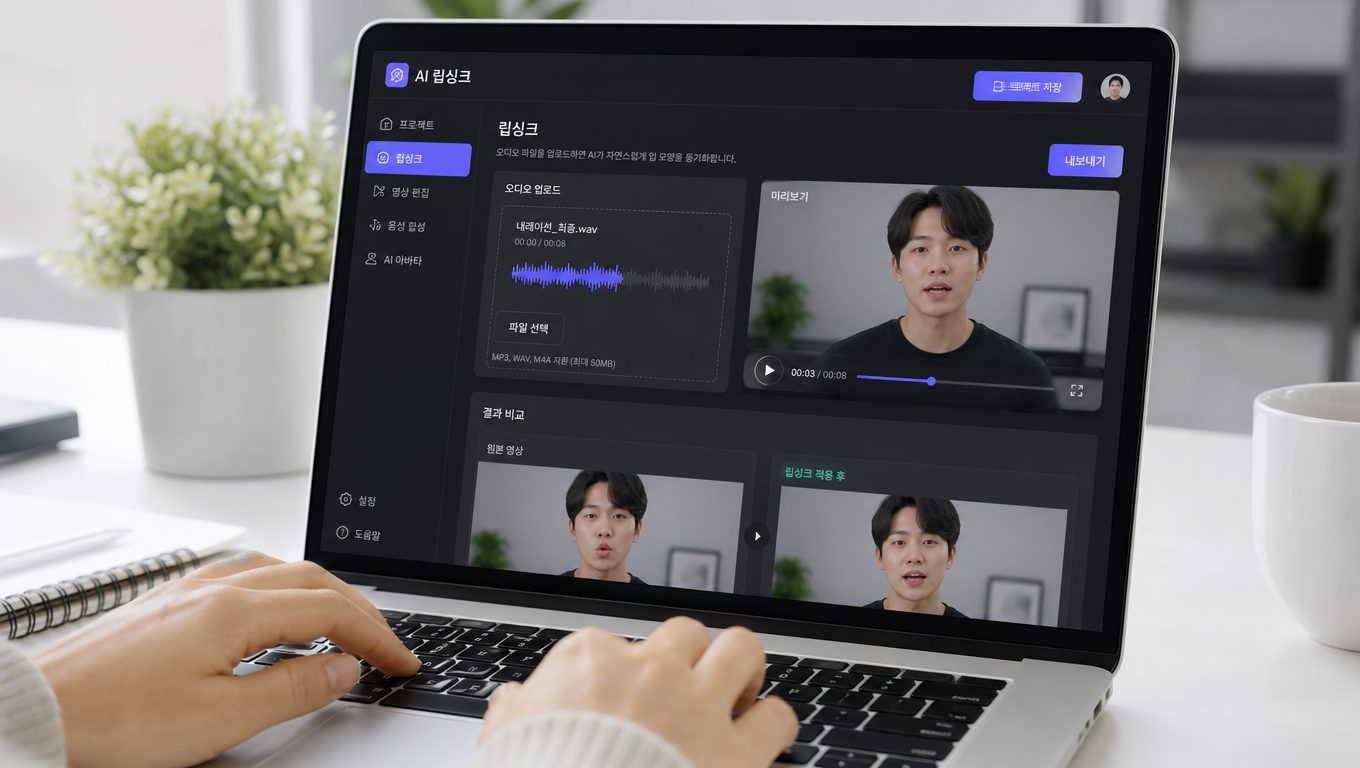 AI 립싱크 원리와 제작 방법